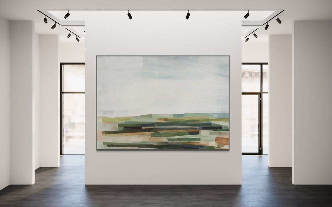 Harvest Abstract - Hand Painting