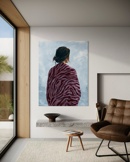 Woman in the Winter Shawl