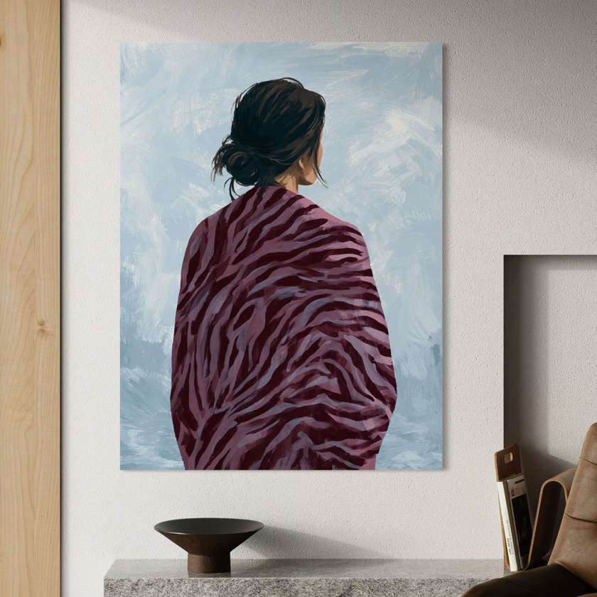 Woman in the Winter Shawl
