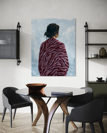 Woman in the Winter Shawl