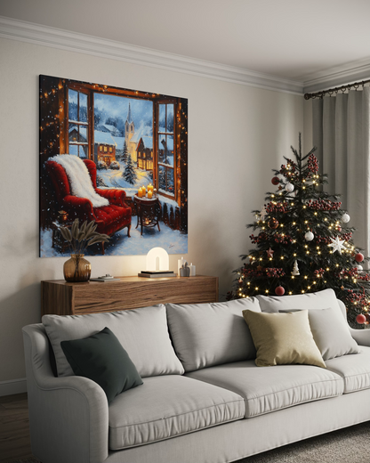 Winter Window Glow