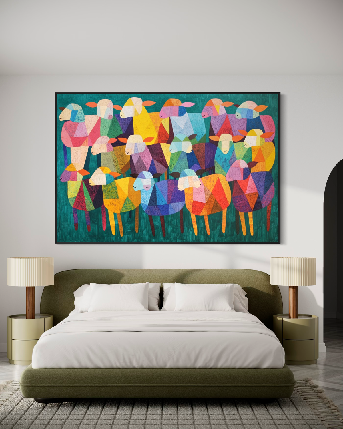 Joyful Crowd in Color New Arrivals