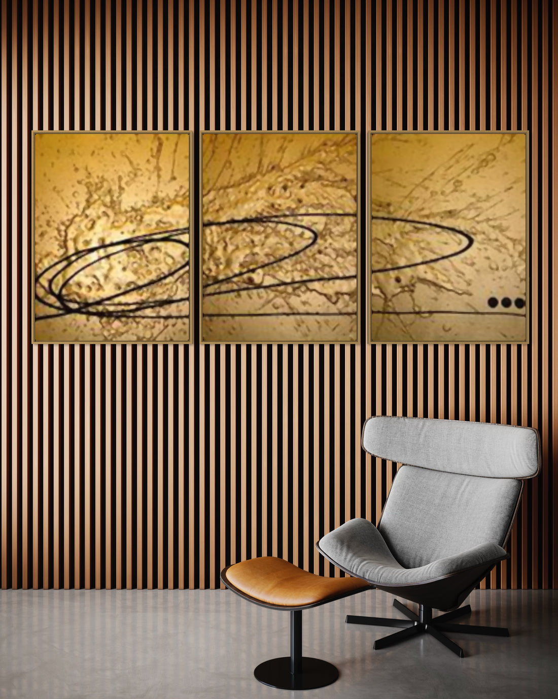 Soothing 3 Panel Wall Art