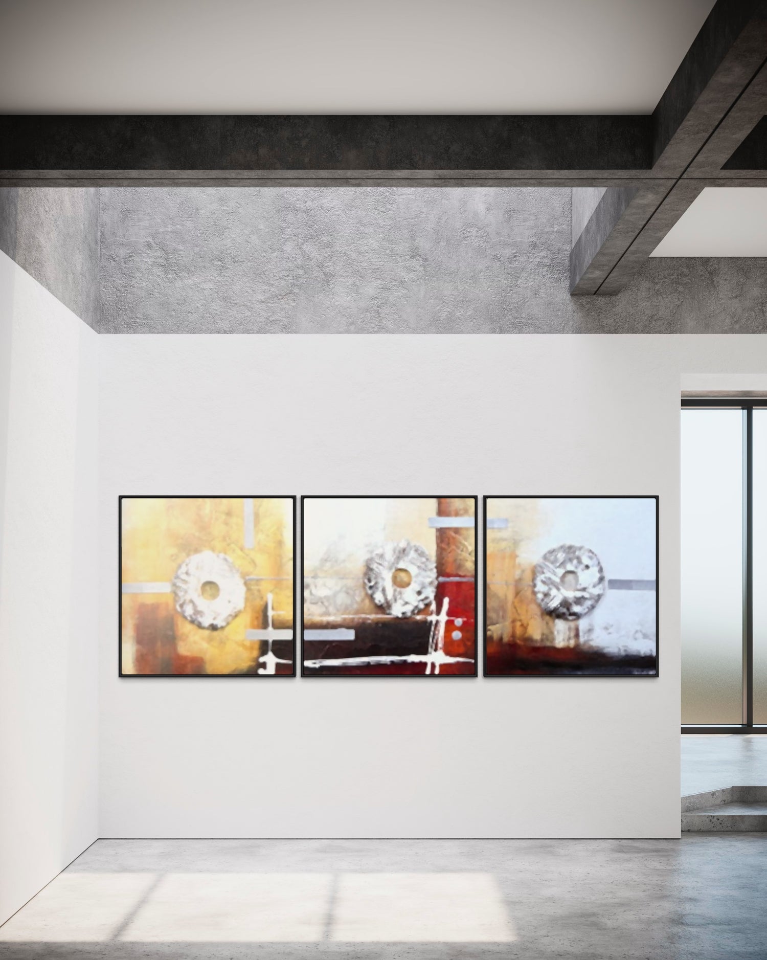 Trios 3 Panel Wall Art at Kline Collective