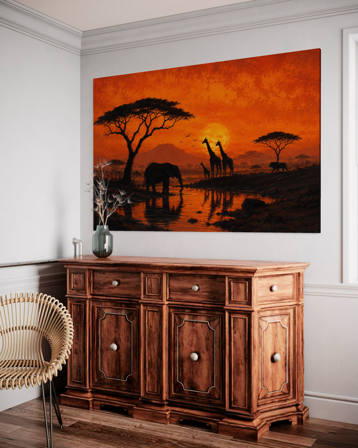 When the Savannah Turns Gold