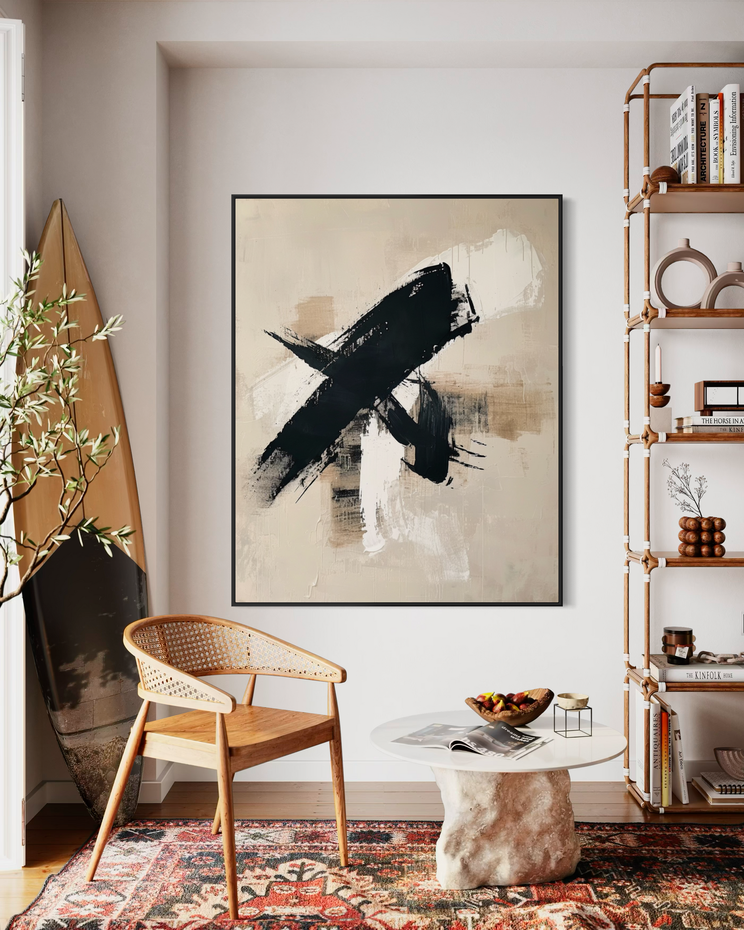 Black Gesture in Motion 