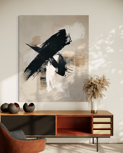 Black Gesture in Motion