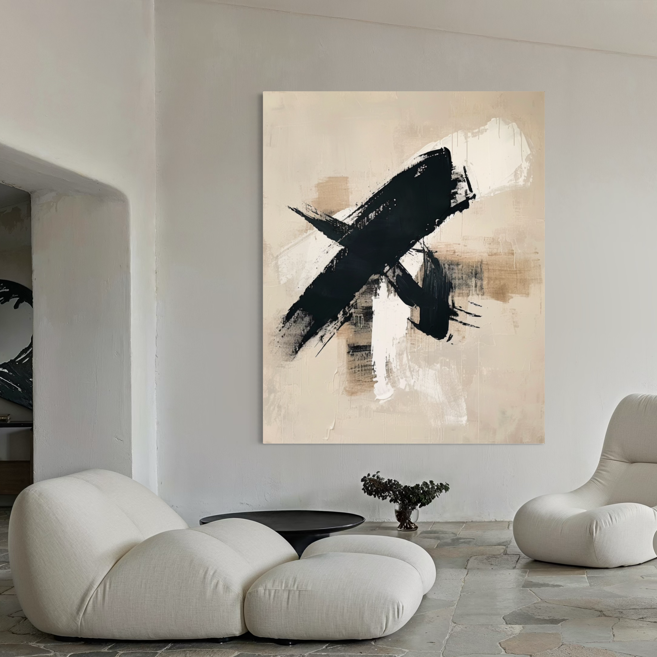 Black Gesture in Motion