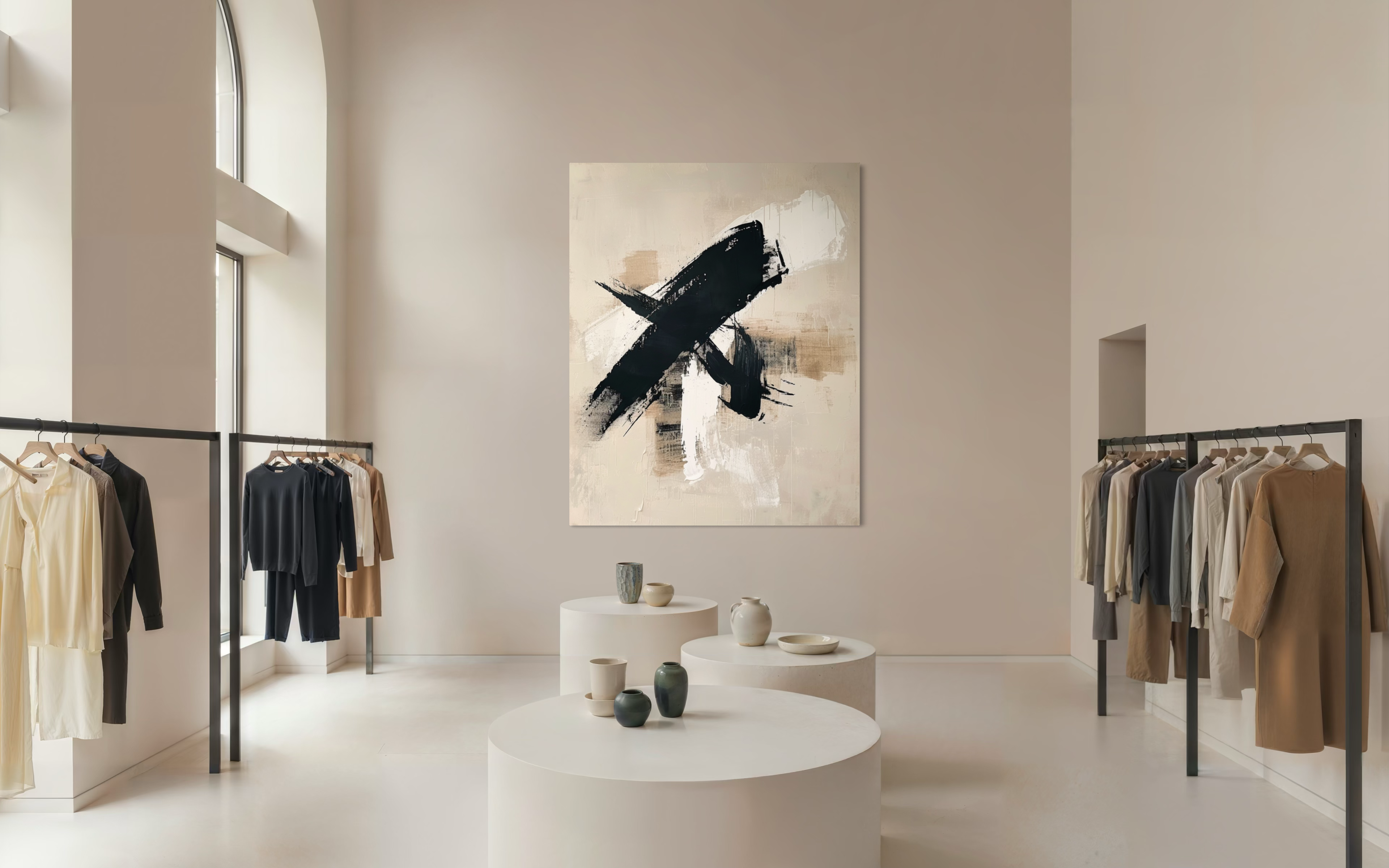 Black Gesture in Motion