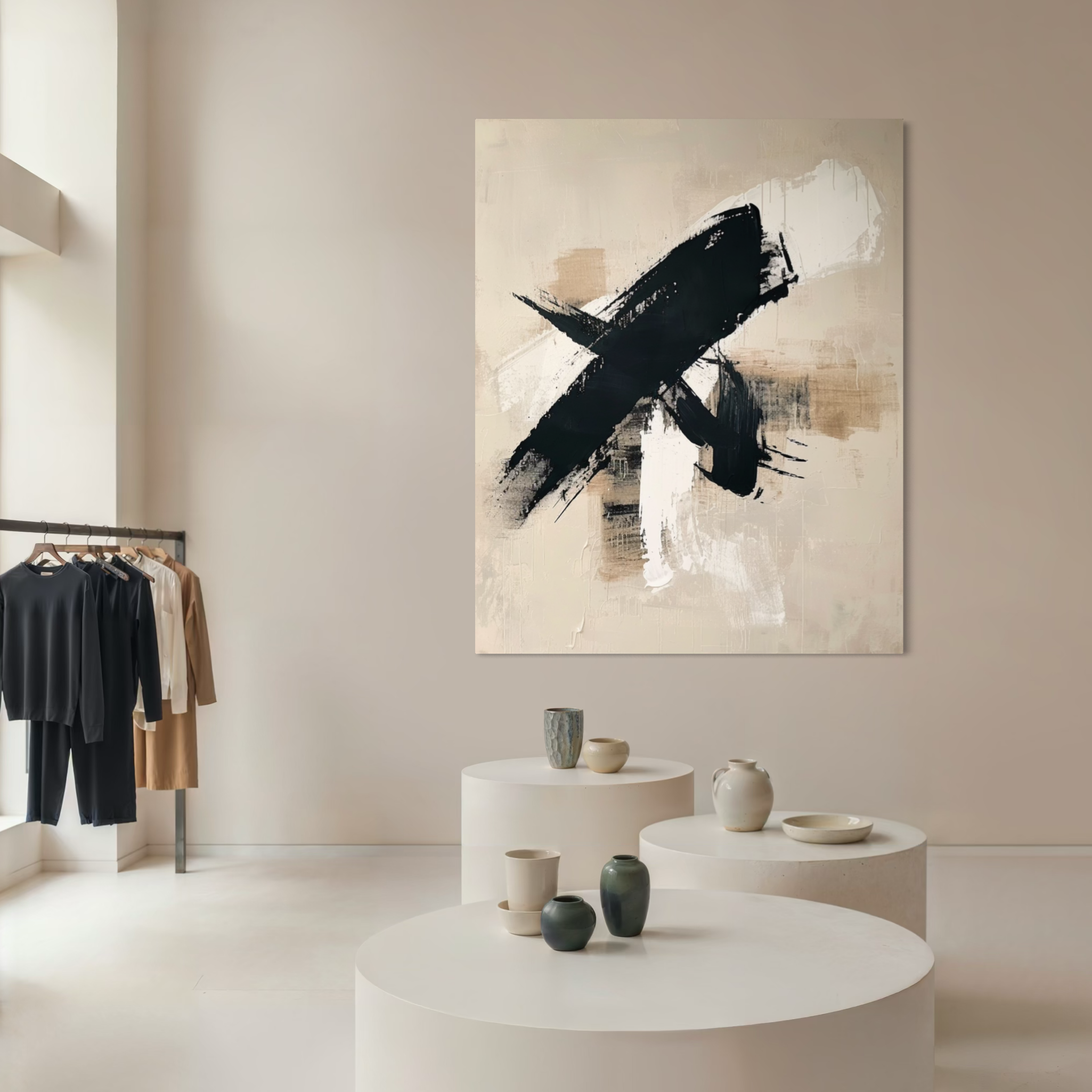 Black Gesture in Motion