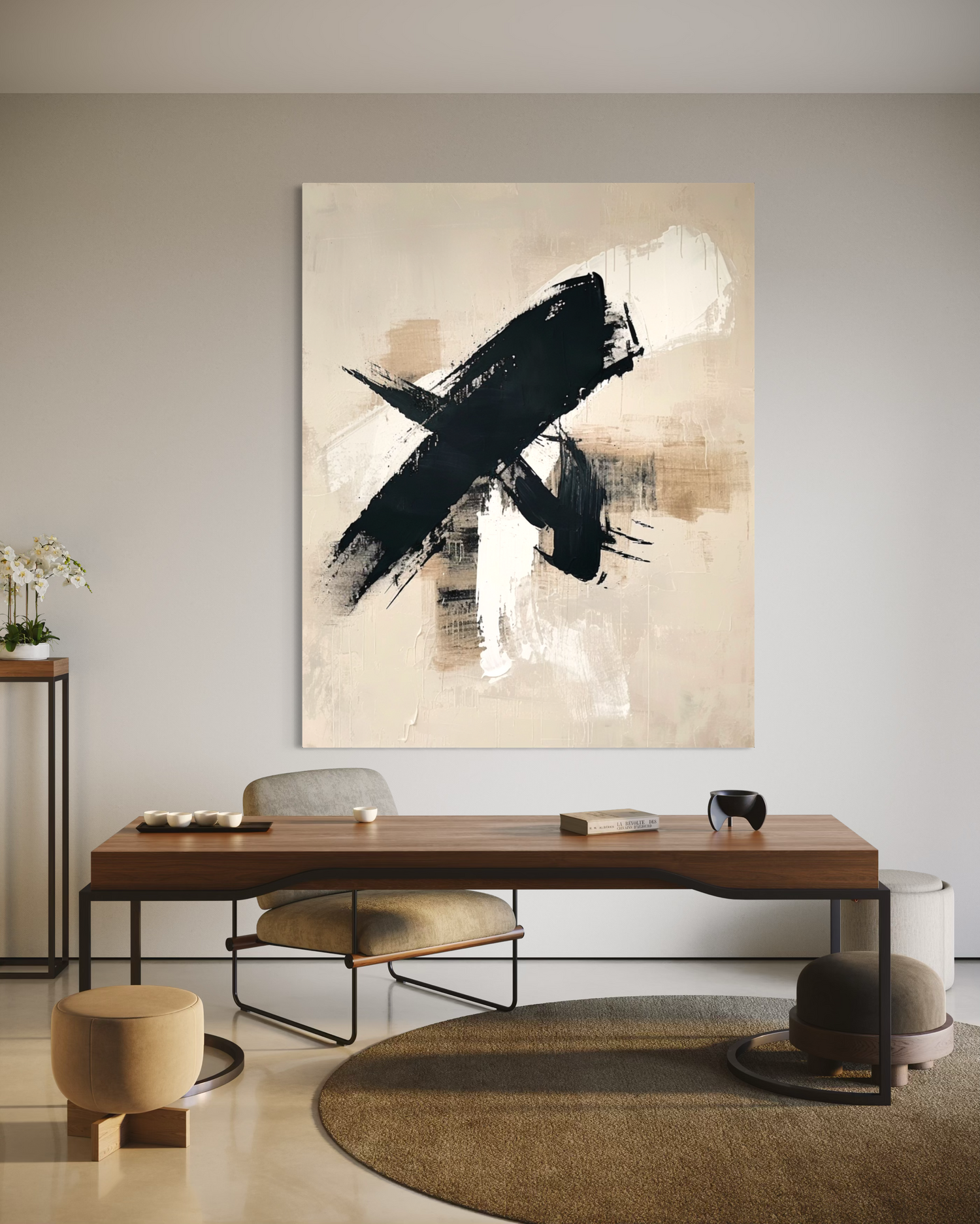 Black Gesture in Motion 