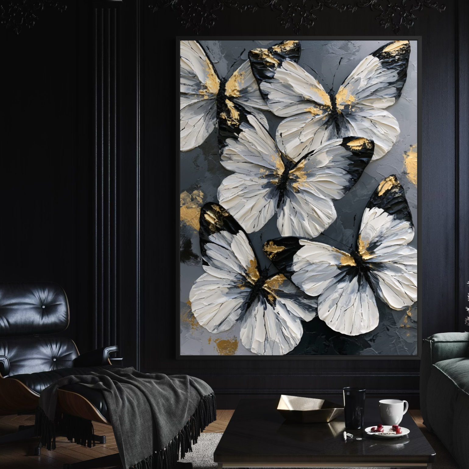 Butterflies in Moonlight