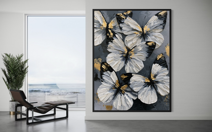 Butterflies in Moonlight