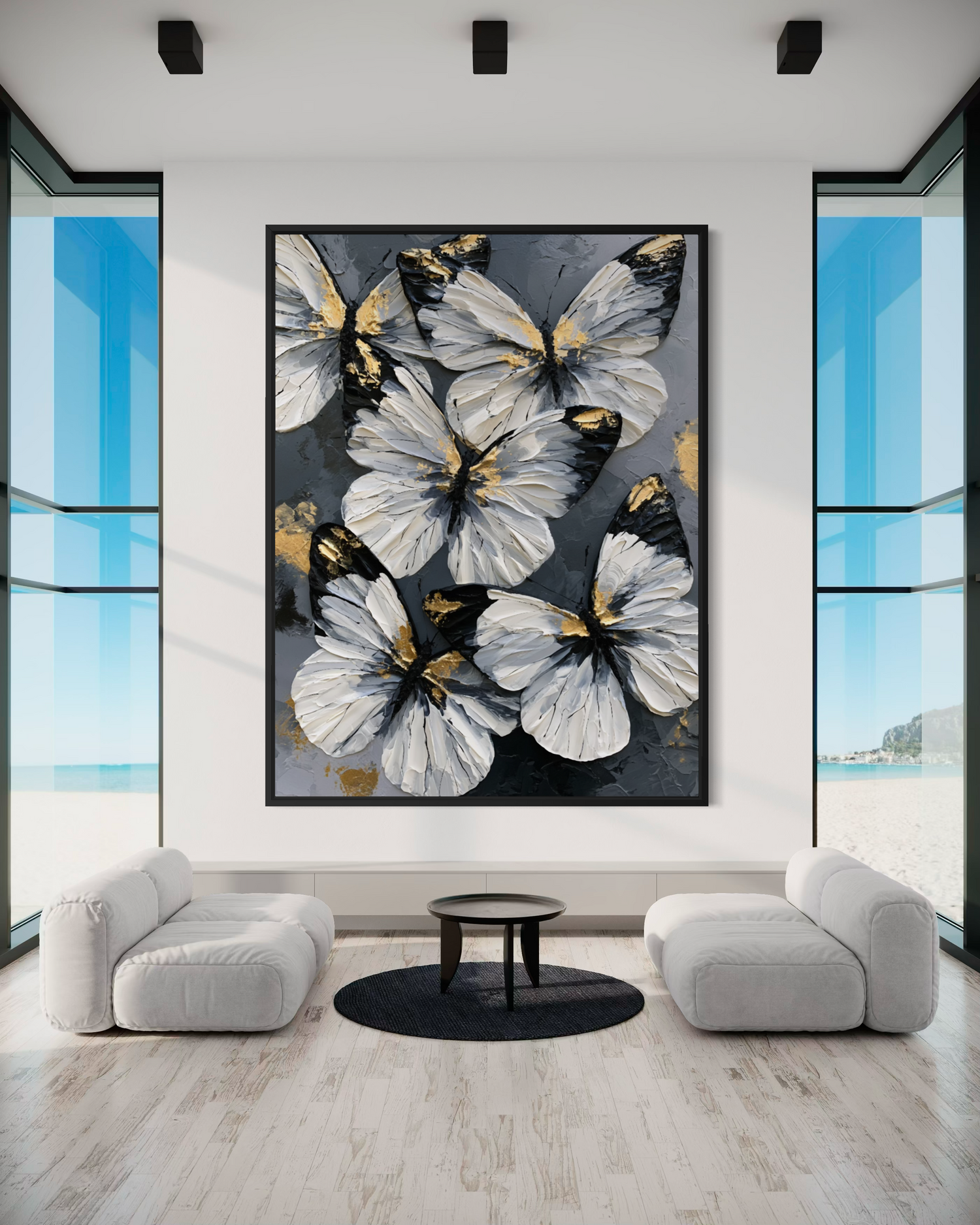 Butterflies in Moonlight 