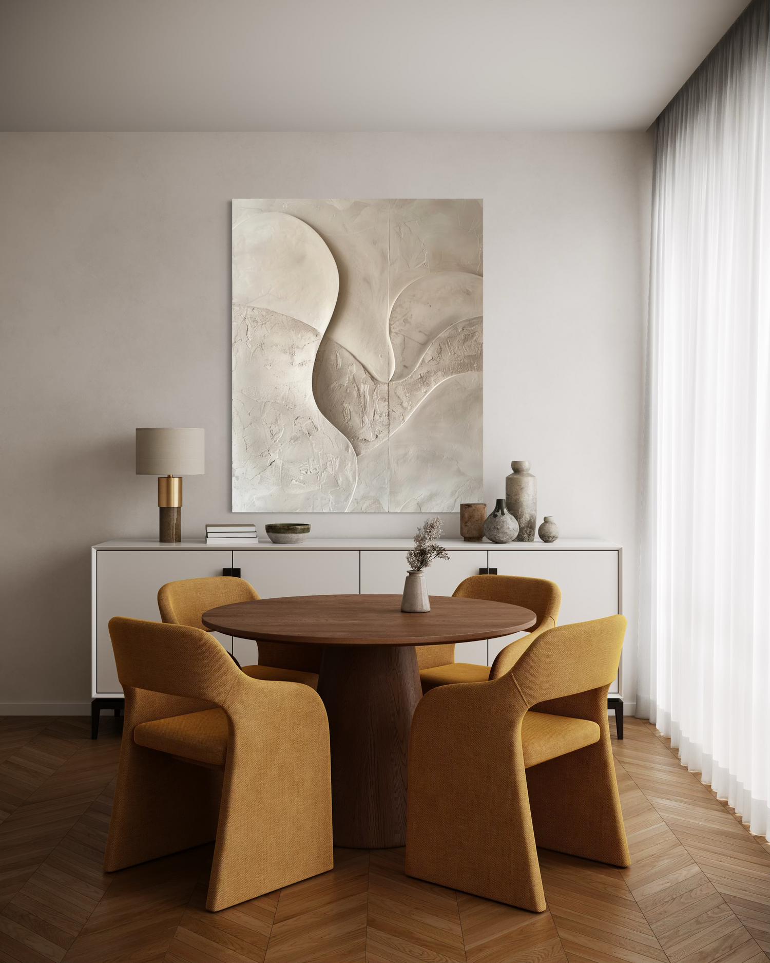 Quiet Sculptural Forms 
