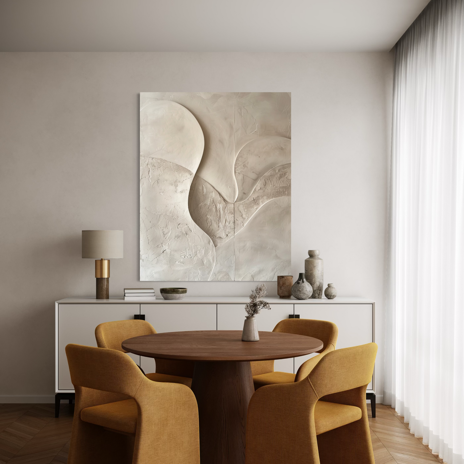 Quiet Sculptural Forms 