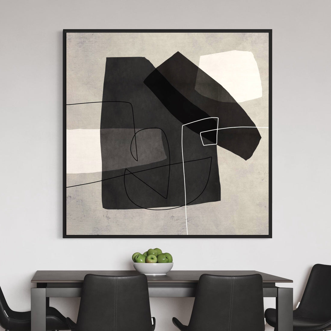 Shapes and Lines 2 - Hand Painting