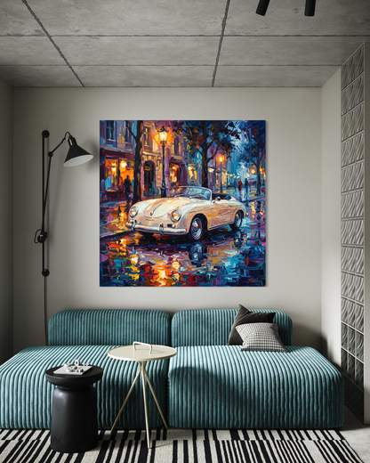Nocturne in Motion - Hand Painting