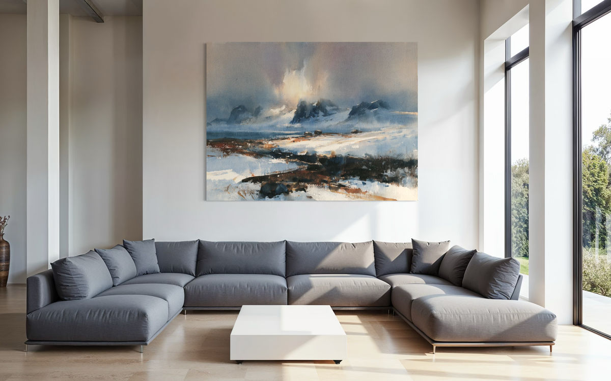 Northern Solitude - Hand Painting