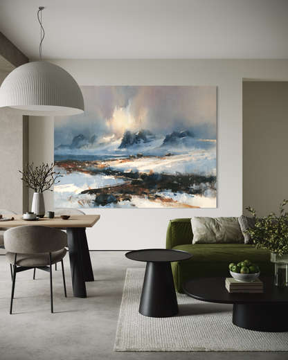 Northern Solitude - Hand Painting