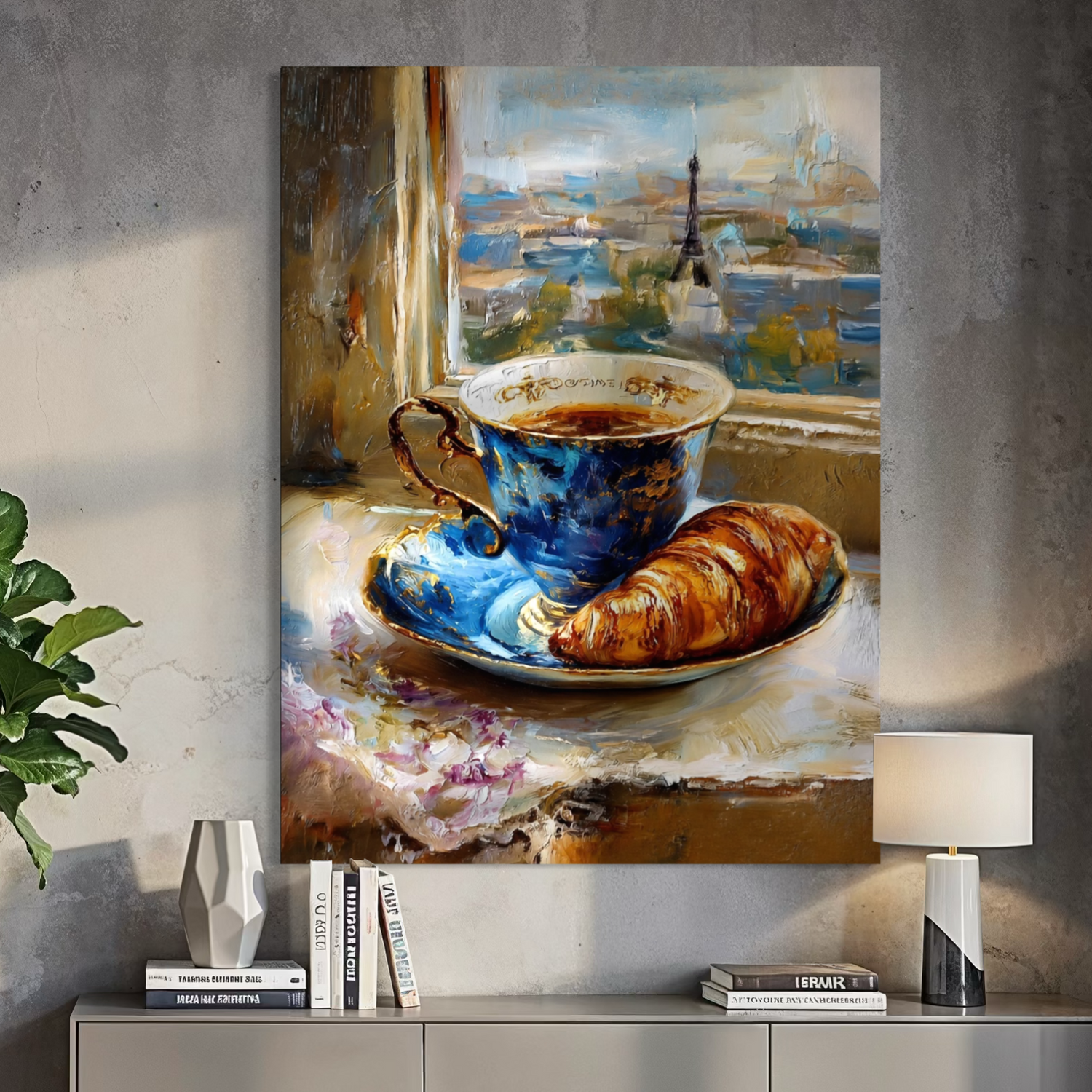 Paris Coffee at the Window 