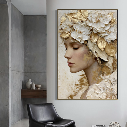 Floral Crown in Ivory