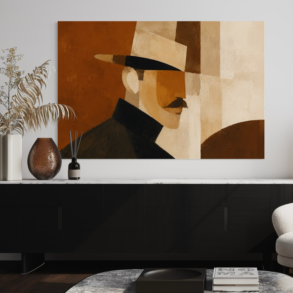 Milan Afternoon - Hand Painting Grande arte da parete