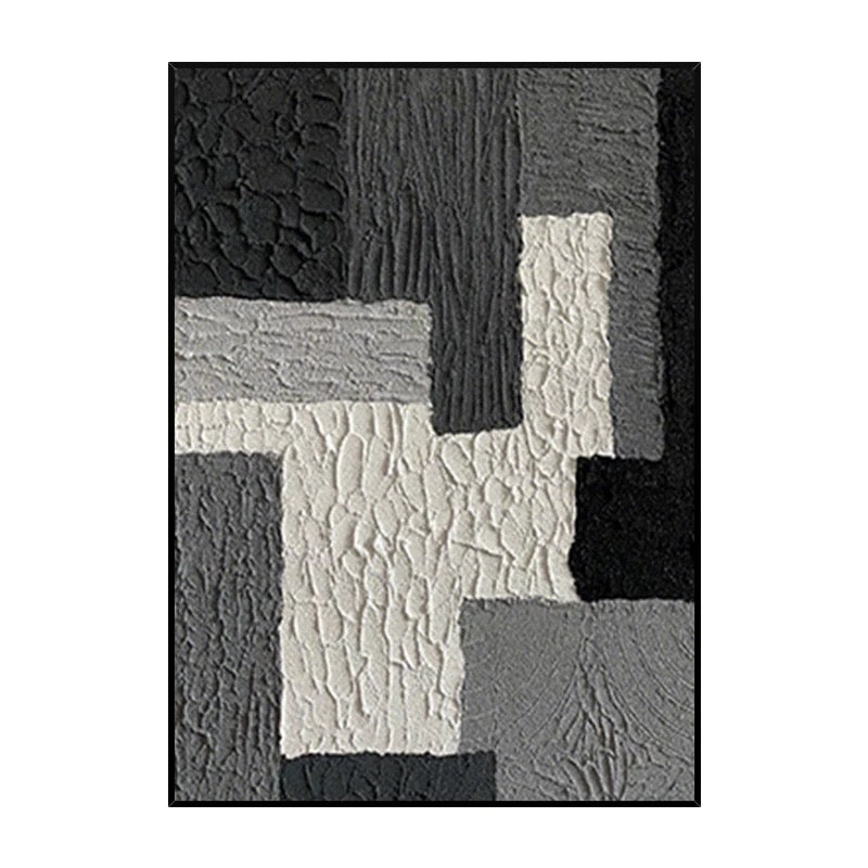 Grey Rough Textured Wall Art