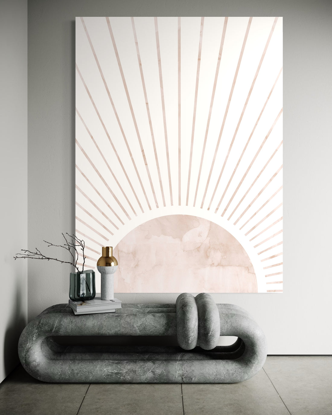 Sunbeams 1 - Hand Painting