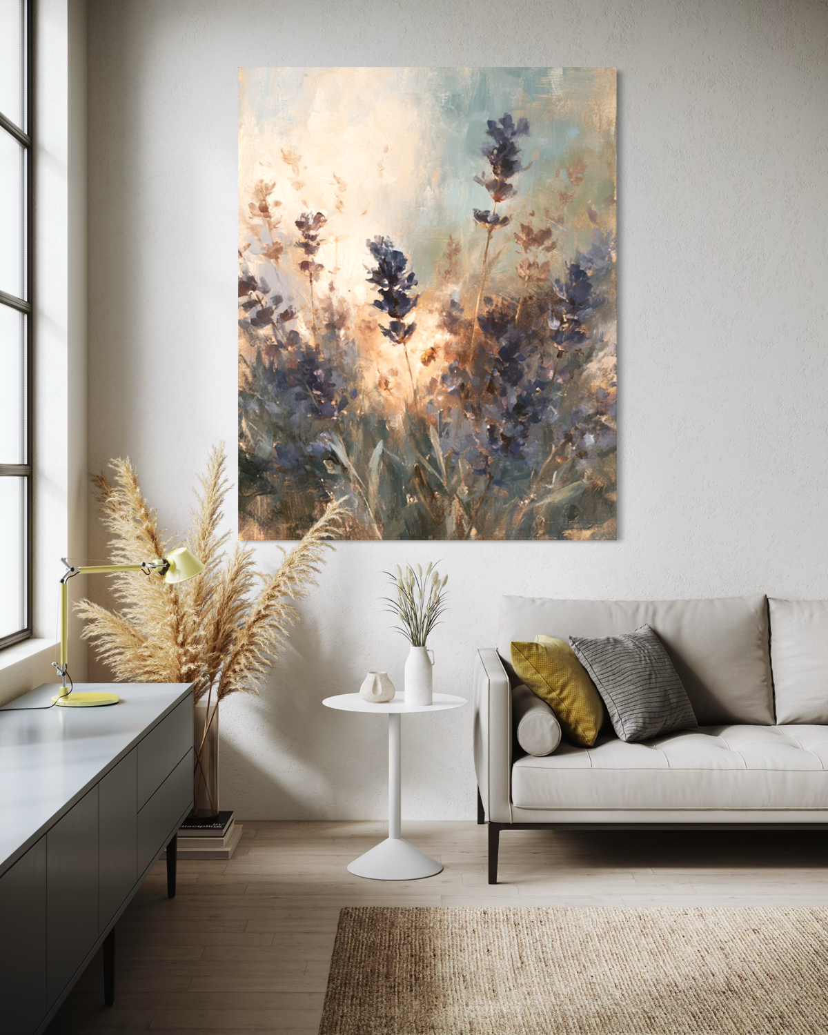 Summer’s Little Visitor Arte de pared beige