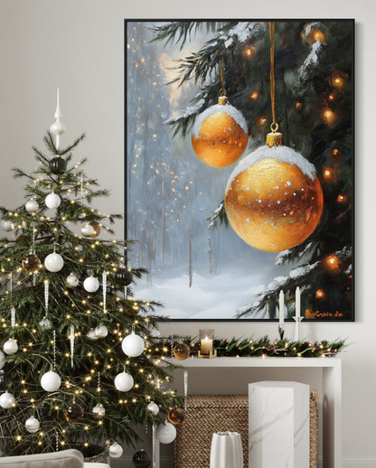 Christmas Glow in the Pines