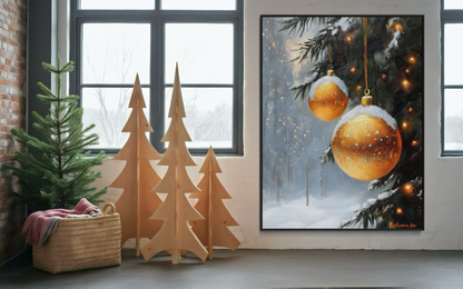 Christmas Glow in the Pines