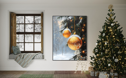 Christmas Glow in the Pines