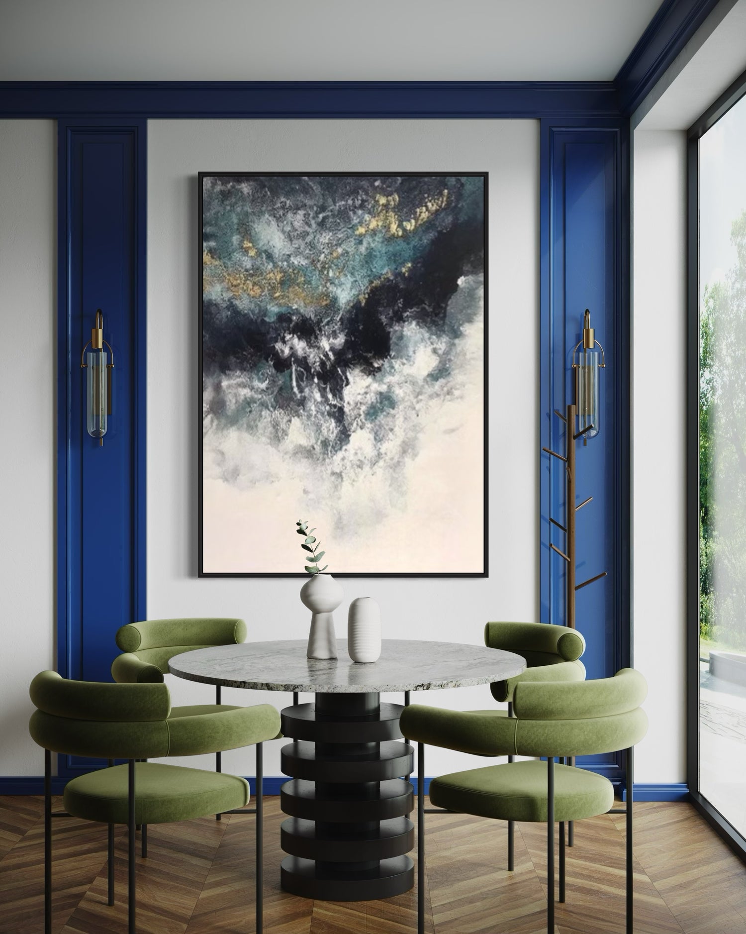 Ethereal Abyss ラグジュアリー・ウォールアート