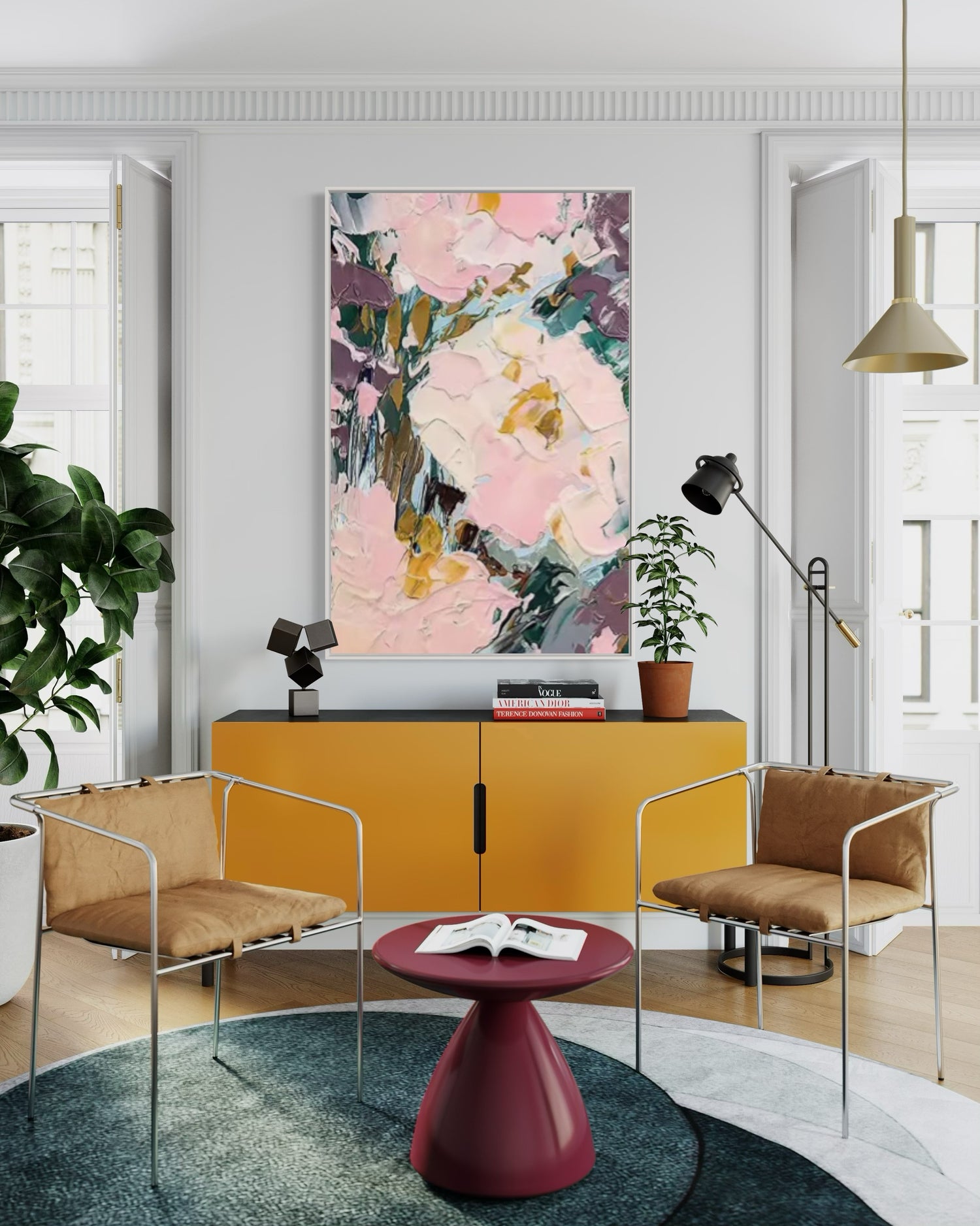 Garden Reverie ラグジュアリー・ウォールアート