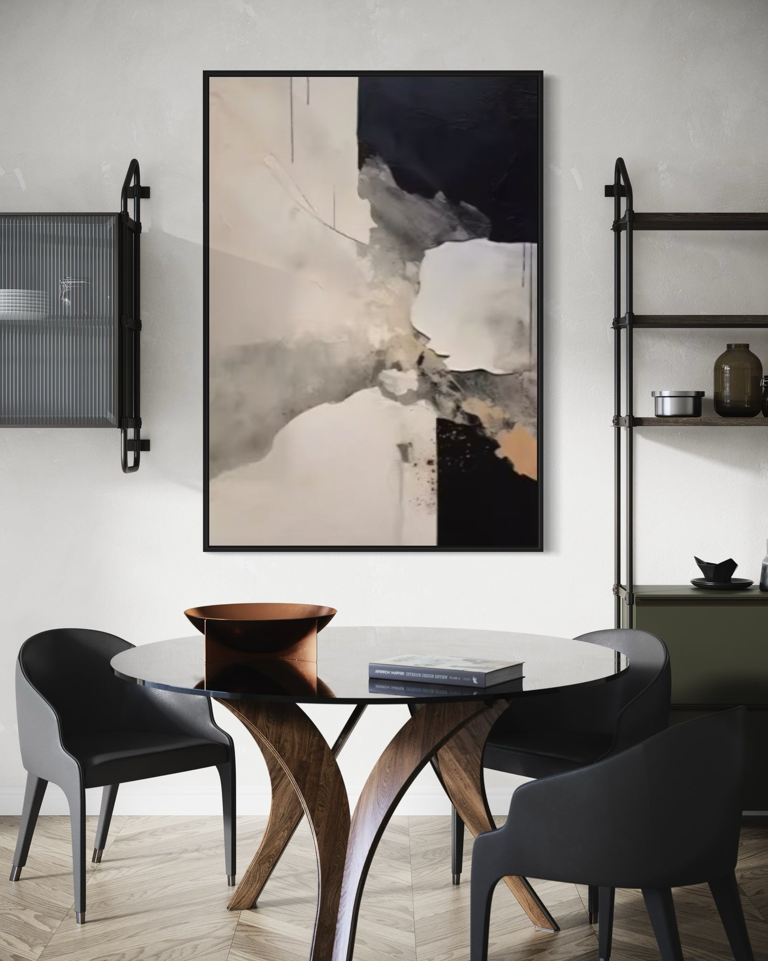 Monochrome Balance 1 ラグジュアリー・ウォールアート