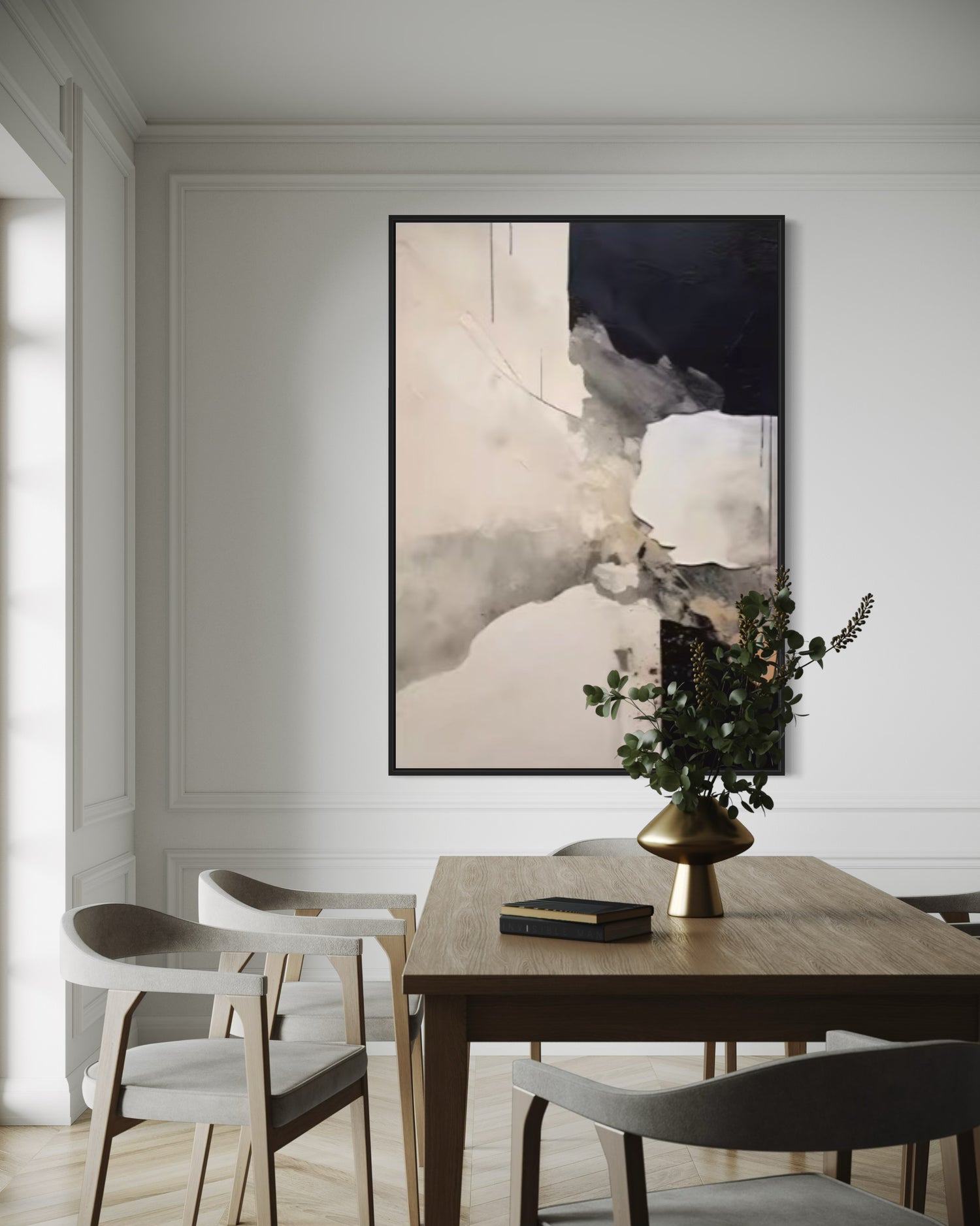 Monochrome Balance 1 ラグジュアリー・ウォールアート