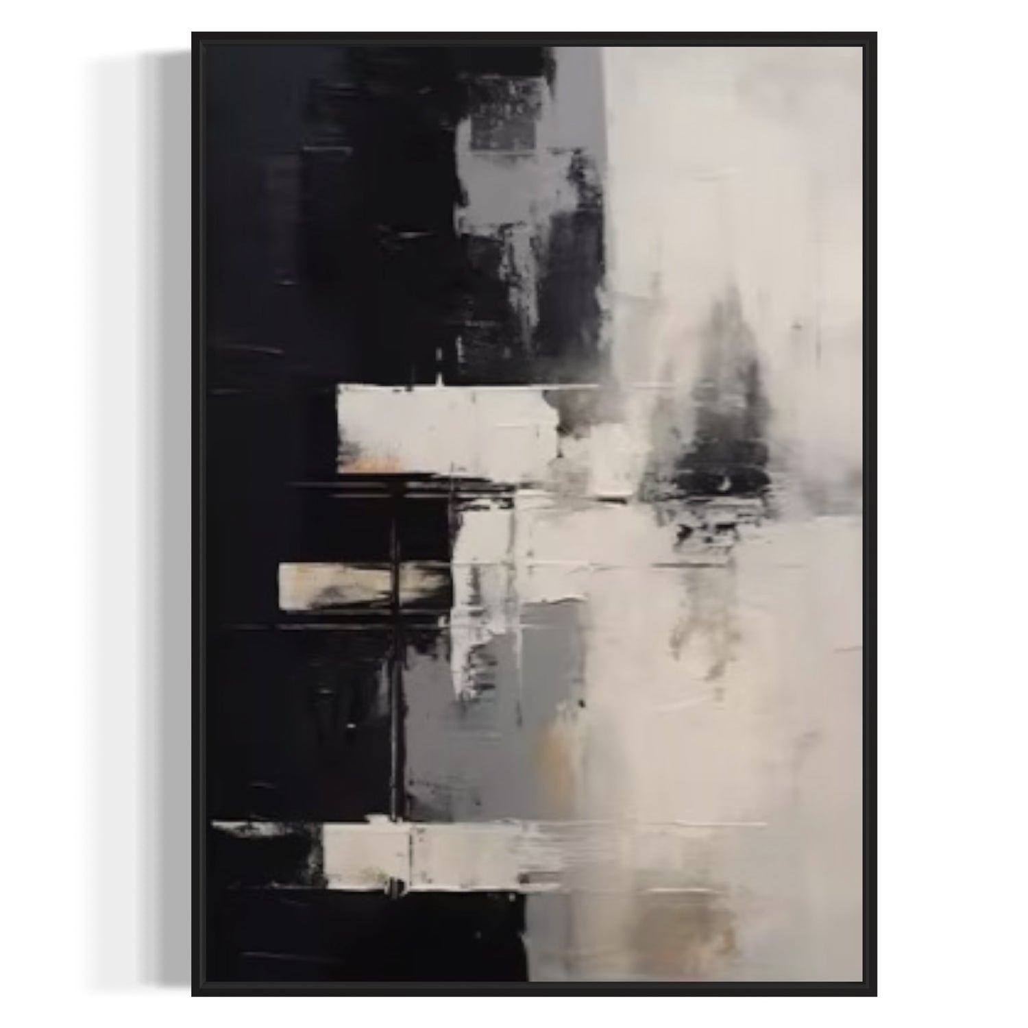 Monochrome Balance 3 ラグジュアリー・ウォールアート