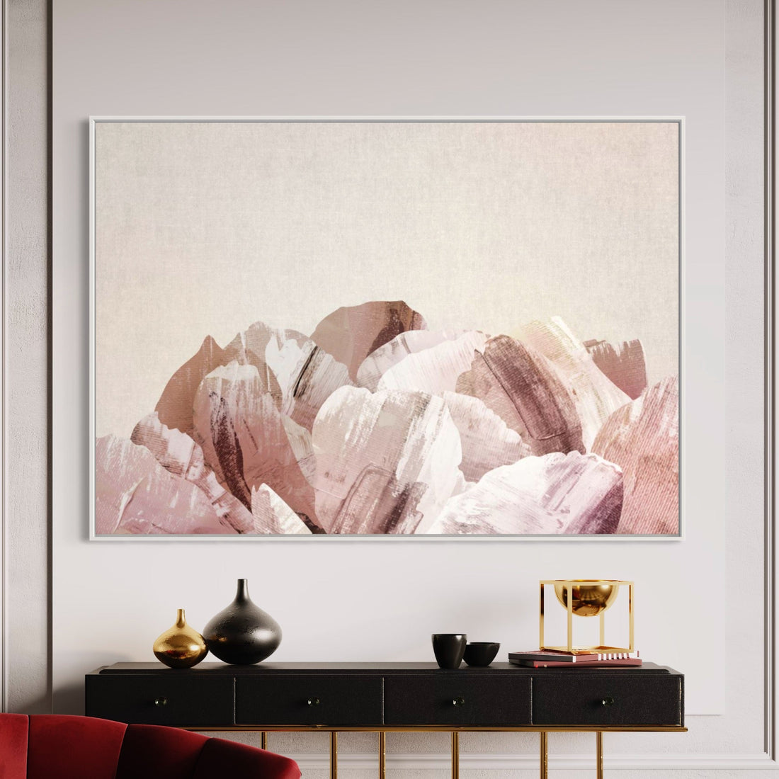 Painted Peony - Hand Painting