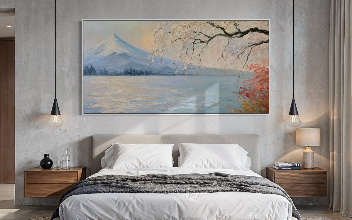 Spring Beneath Fuji 