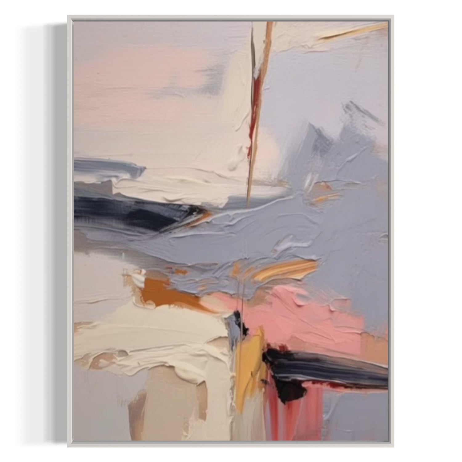 Waves of Tranquility 2 ピンクウォールアート