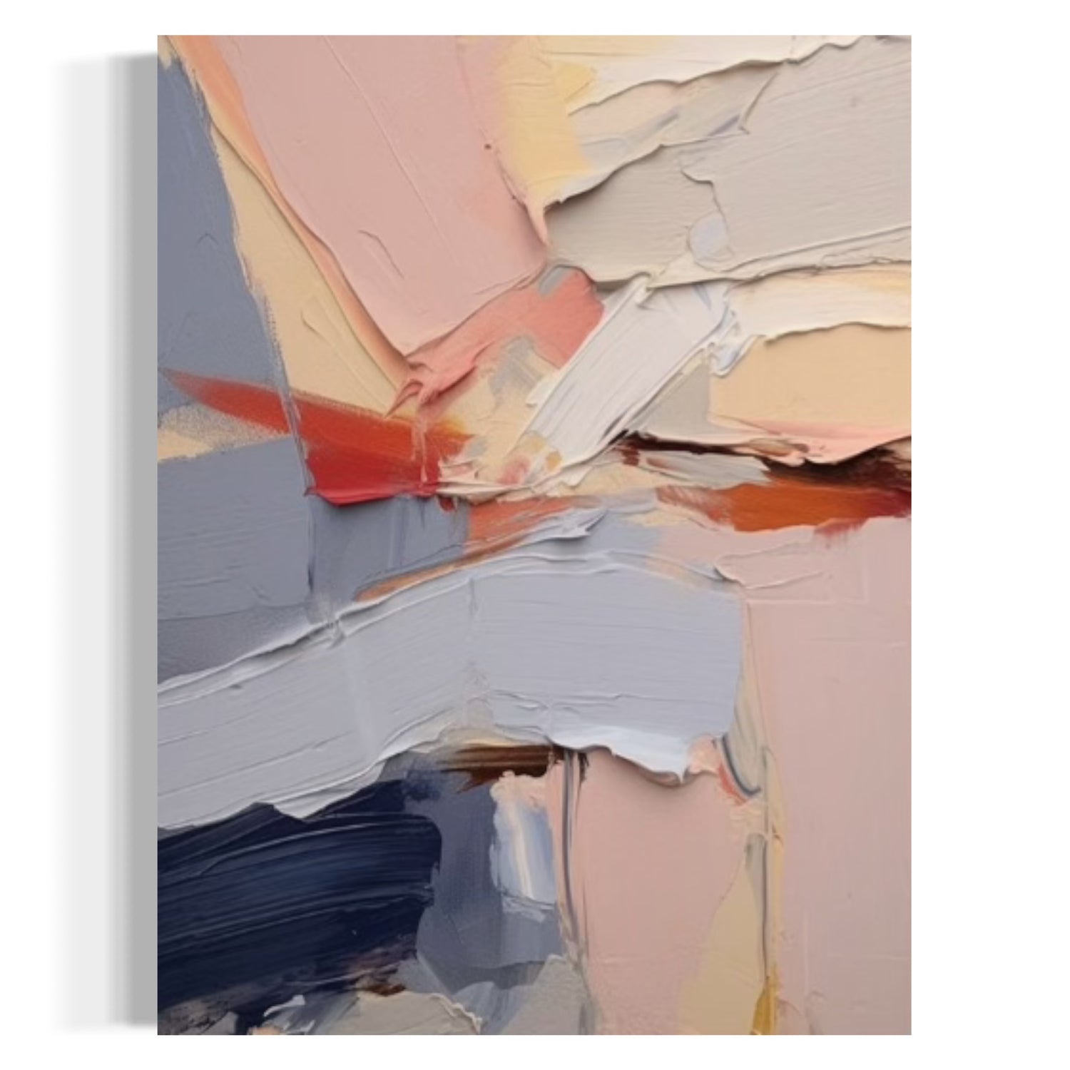 Waves of Tranquility 3 ピンクウォールアート