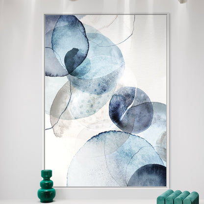 Blue Stone - Hand Painting