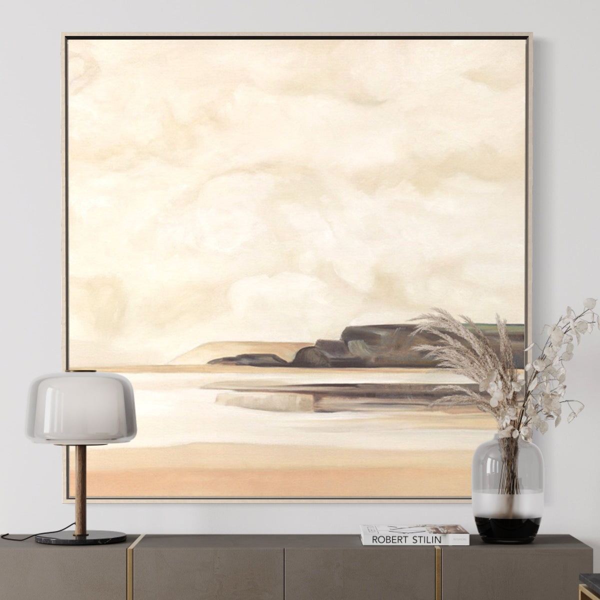 The Song of the Earth - Rolled Canvas / 80x80cm / 31x31’’ - Hand Painting