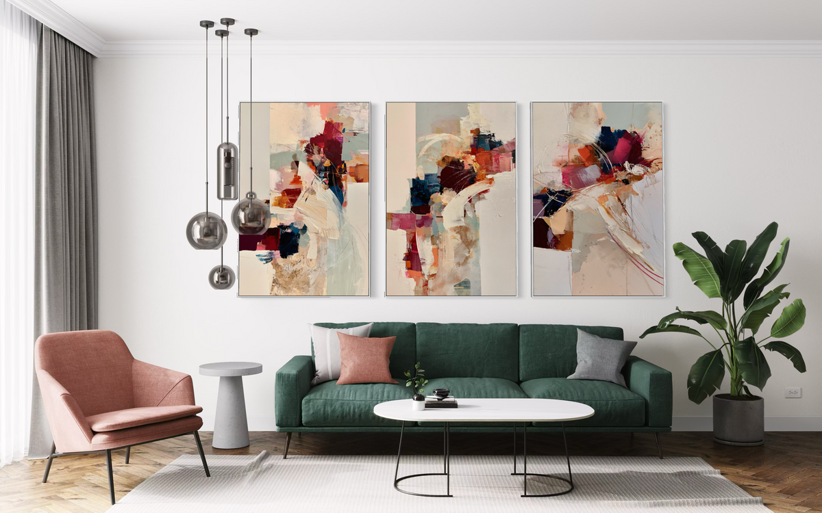 Kinetic Harmony Triptych 