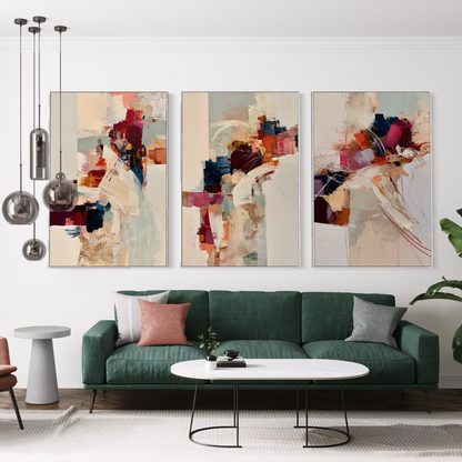 Kinetic Harmony Triptych