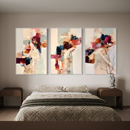 Kinetic Harmony Triptych