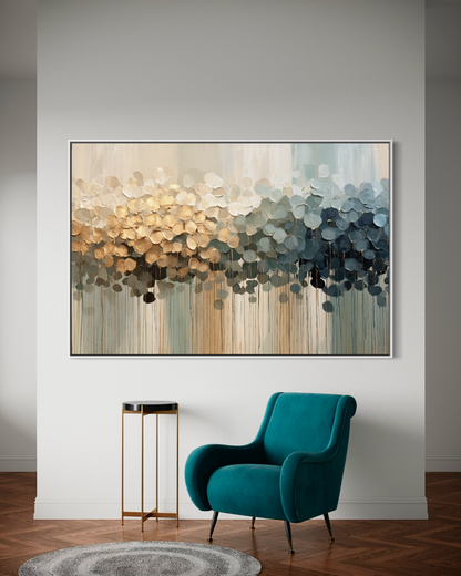Textured Botanical Rain