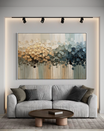 Textured Botanical Rain