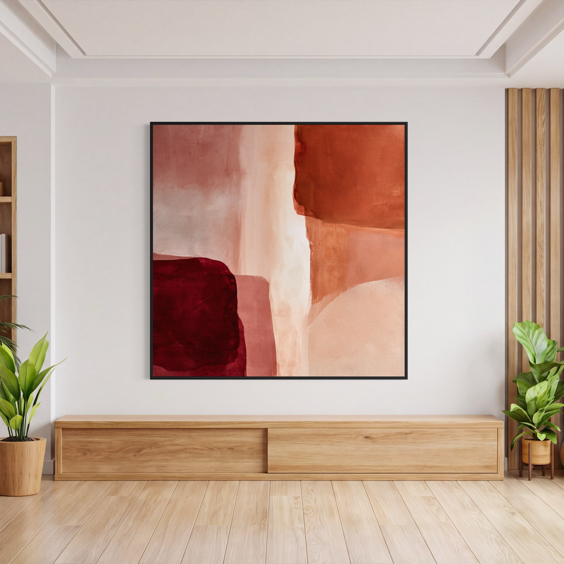 Earthy Strata - Hand Painting